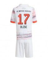 Bayern Munich Michael Olise #17 Vieraspaita Lasten 2025-26 Lyhythihainen (+ shortsit)